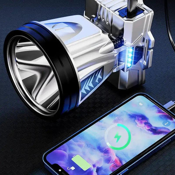 '- Lanterna de Cabeça Profissional 1071 – LED Ultra Brilhante, USB, Confortável e Resistente à Água