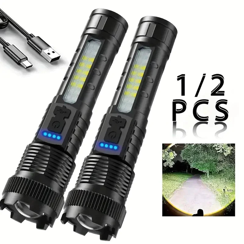 🔥 Queima de Estoque: Lanterna Tática Militar Laser Pro Titanium® – A Mais Potente do Mundo [40% OFF]