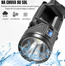 Lanterna Holofote portátil de 100.000 lúmens à prova d'água